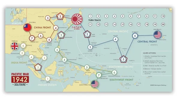 Pacific War 1942 Solitaire