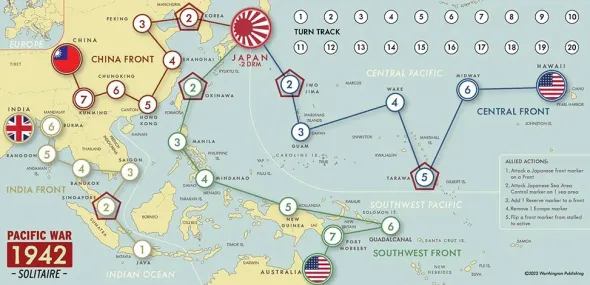 Pacific War 1942 Solitaire 2nd. Edition