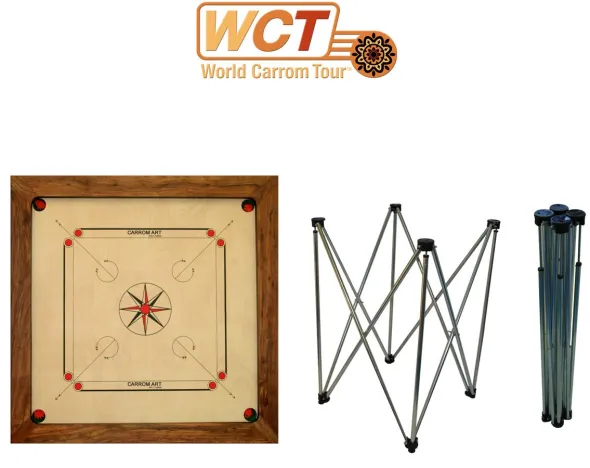 Pack Carrom W.C.T. Bulldog 93cm - Avec pieds