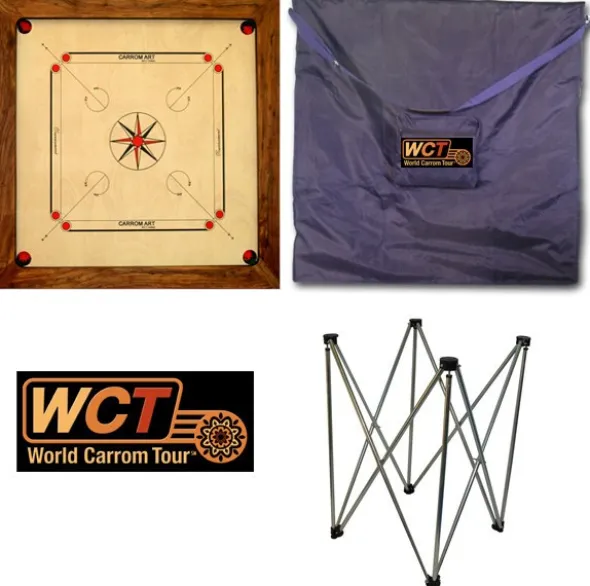 Pack Carrom W.C.T. Champion 88cm - Complet
