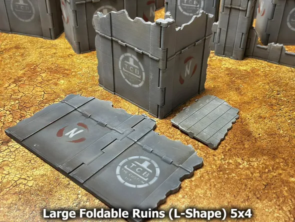 Pack complet de décors pliables V11 – 28 éléments et 16 zones