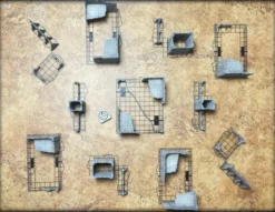Pack complet de décors pliables V11 – 28 éléments et 16 zones