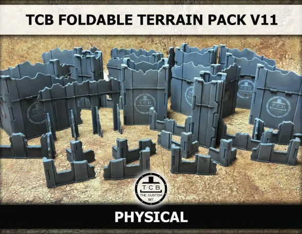 Pack complet de décors pliables V11 – 28 éléments et 16 zones