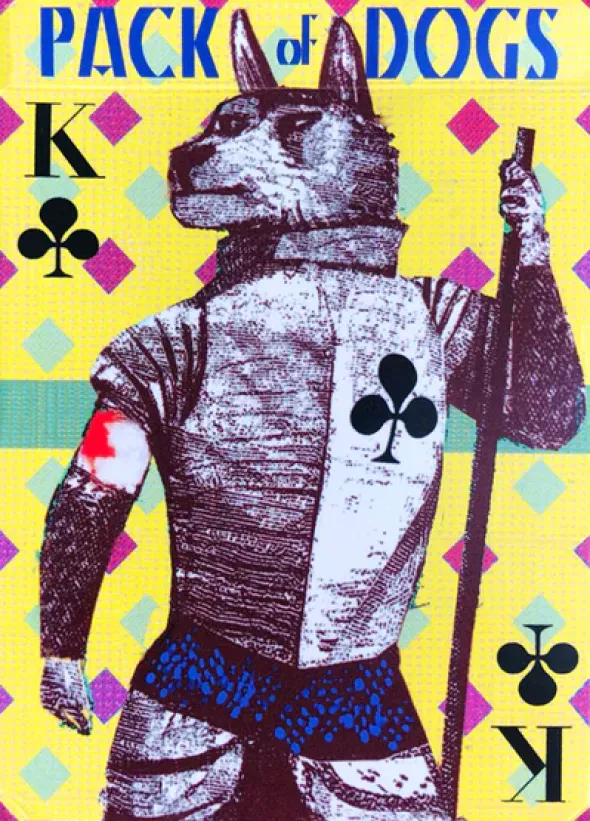 Pack of Dogs Playing Cards