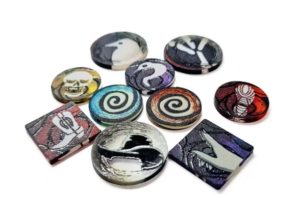 Pagan: Le Destin de Roanoke - Set de Pions Poland Games Compatibles