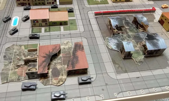 Panzer Strike: Western Front - Destroyed Buildings
