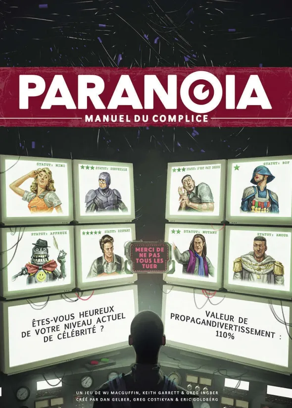Paranoia - Le Manuel du Complice