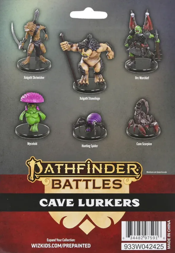Pathfinder Battles: Cave Lurkers