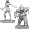 Pathfinder Battles Deep Cuts Unpainted Miniatures: Mudwretch & Buso