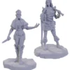 Pathfinder Deep Cuts Unpainted Miniatures: Urdefhan Lasher & Death Scout