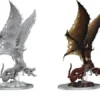 Pathfinder Deep Cuts Unpainted Miniatures: Flame Drake