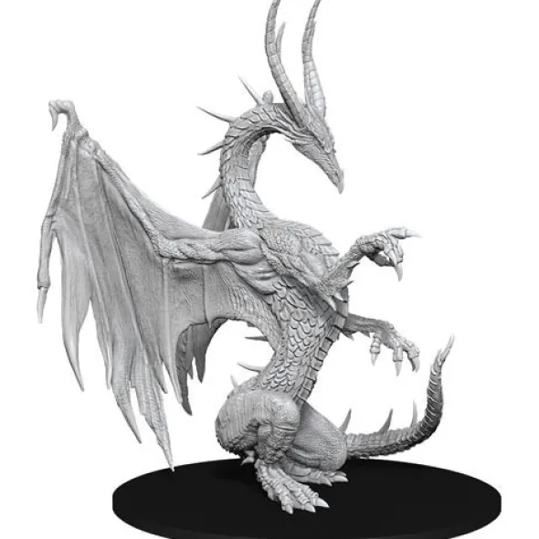 Pathfinder Deepcuts Unpainted Miniatures: Blue Dragon
