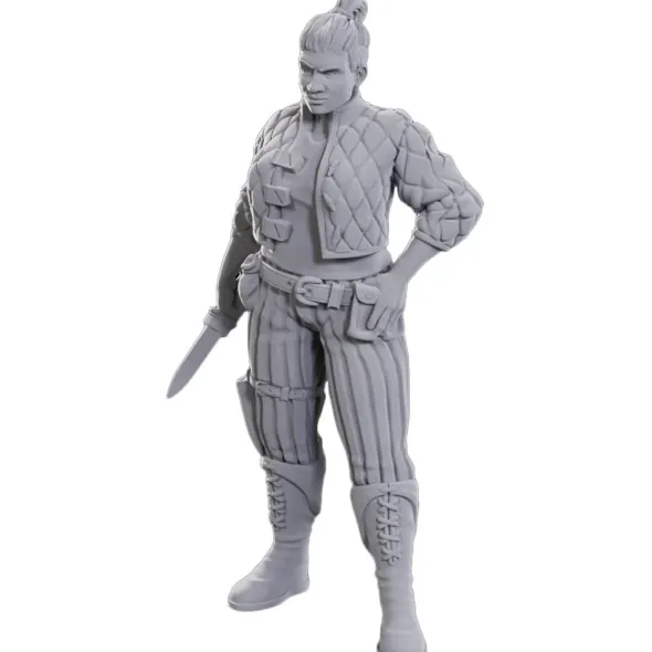 Pathfinder Deep Cuts Unpainted Miniatures: Cutpurses Male & Female