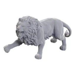 Pathfinder Deep Cuts Unpainted Miniatures: Stone Lion