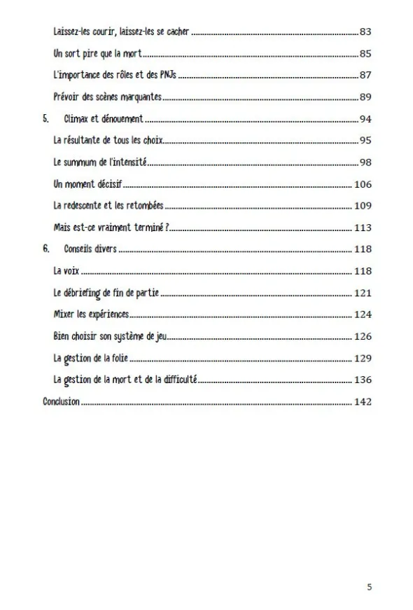 Petit Guide de Jeu de Rôle de l'Horreur Ludique