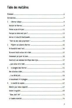 Petit Guide de Jeu de Rôle de l'Horreur Ludique