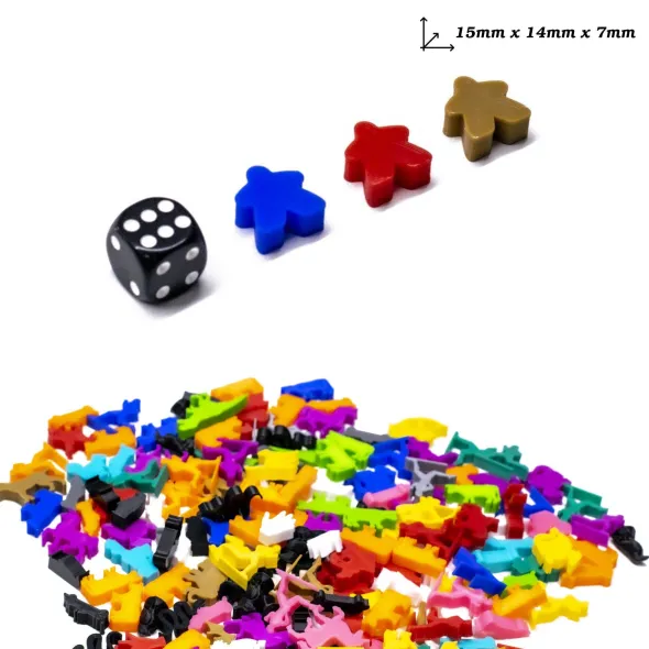 Petit Meeple - Homme x5
