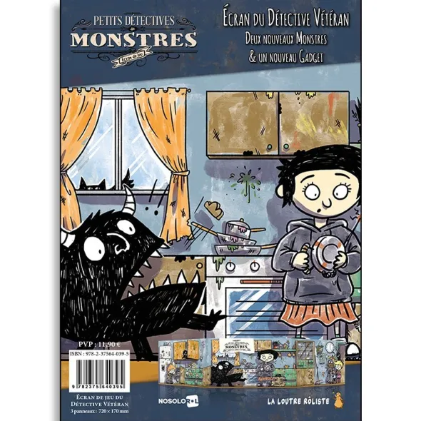 Petits Détectives de Monstres - Ecran du Détective Vétéran