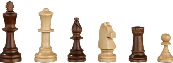 Pièces d'échecs Heinrich VIII 76 mm