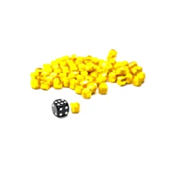 Pions en forme de pépites d'or - x5