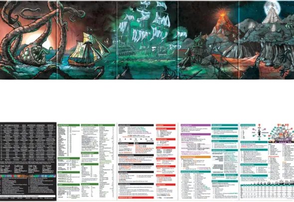 Pirate Borg - Game Master's Screen