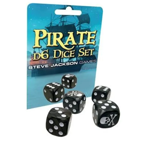 Pirate Dice - D6 Dice Set