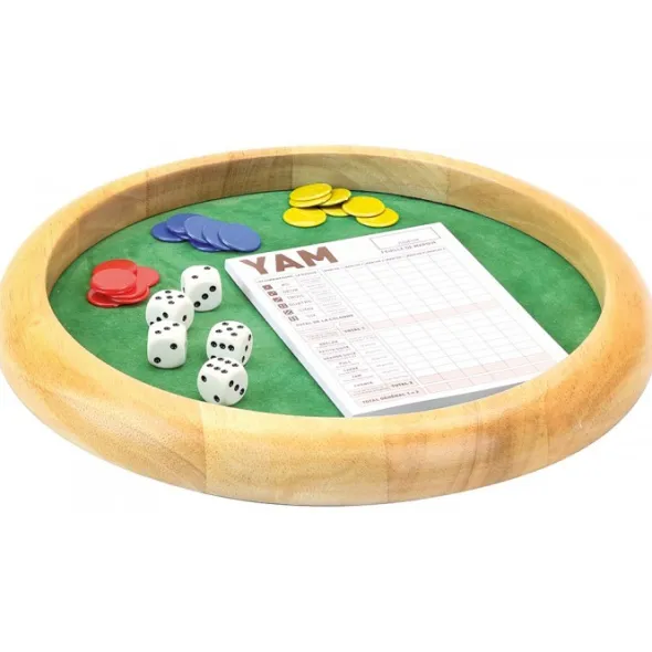 Piste de dés en bois - Yam 421 - 35 cm