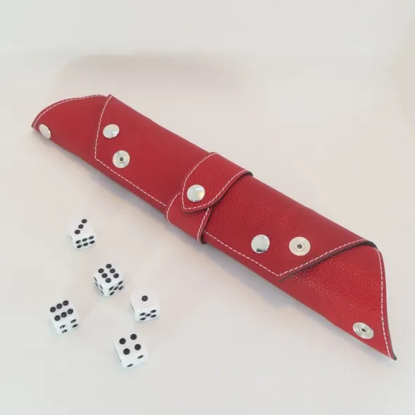 Piste de dés Nomade - Rouge