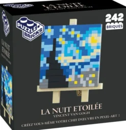 Pixel art : Nuit étoilée