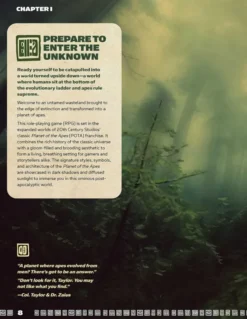 Planet of the Apes - Core Rulebook