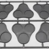 Plastic Bases Set 9 - Skirmish Movement Trays for 25mm Round Bases