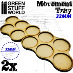 Plateaux de Mouvement MDF 5x32mm