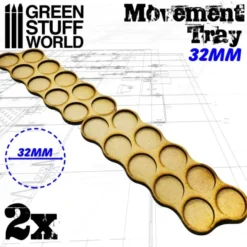 Plateaux de Mouvement MDF 10x32mm