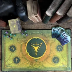 Playmat Infinite Black - The Yellow Sign Classic Yellow