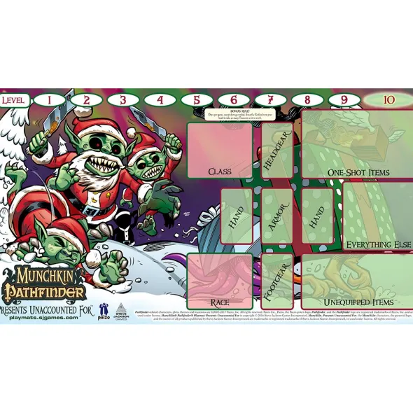 Playmat Munchkin Pathfinder: Presents Unaccounted