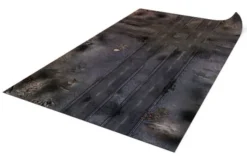 Playmats - Latex - Tapis recto/verso - Ruined Streets 183x122 cm