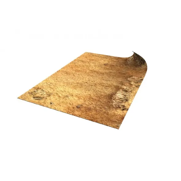 Playmats - Latex - Tapis recto/verso - Rocky Desert / Grassland - 44x60