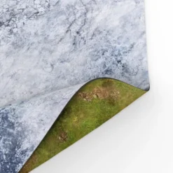 Playmats - Mousepad - Tapis recto/verso - Ice / Grassland - 44x60