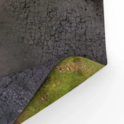 Playmats - Mousepad - Tapis recto/verso - Ruined City / Grassland - 72''x36''