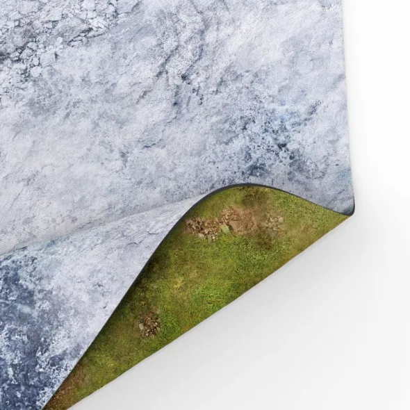Playmats - Mousepad - Tapis recto/verso- Ice - 72''x36''