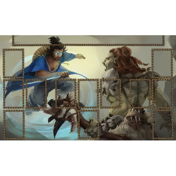 Playmats - Playmats - Tapis de Jeu compatible pour Flesh and Blood - Ninja Vs Brute