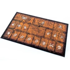 Playmats - Tapis de Jeu Compatible pour Le Seigneur des Anneaux - Voyages en Terre du Milieu