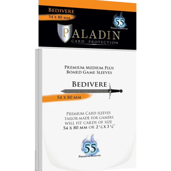 Pochettes Paladin - Bedivere Medium Plus - 54 x 80 mm - 55p