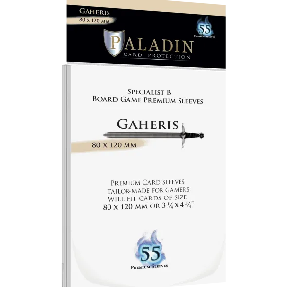 Pochettes Paladin - Gaheris Specialist B - 80 x 120 mm - 55p