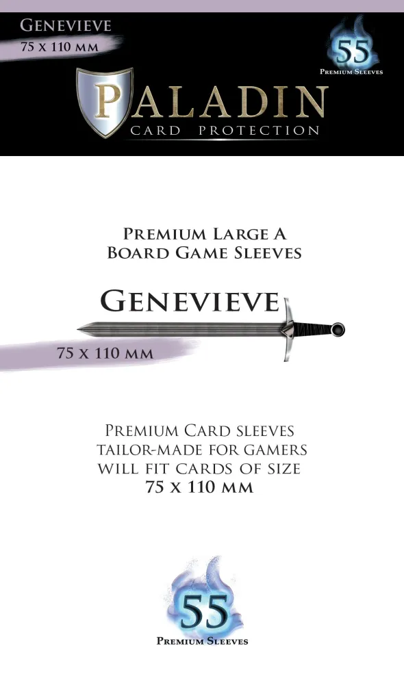 Pochettes Paladin - Genevieve Large A - 75 x 110 mm - 55p