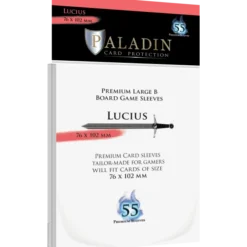 Pochettes Paladin - Lucius Large B - 76 x 102 mm - 55p