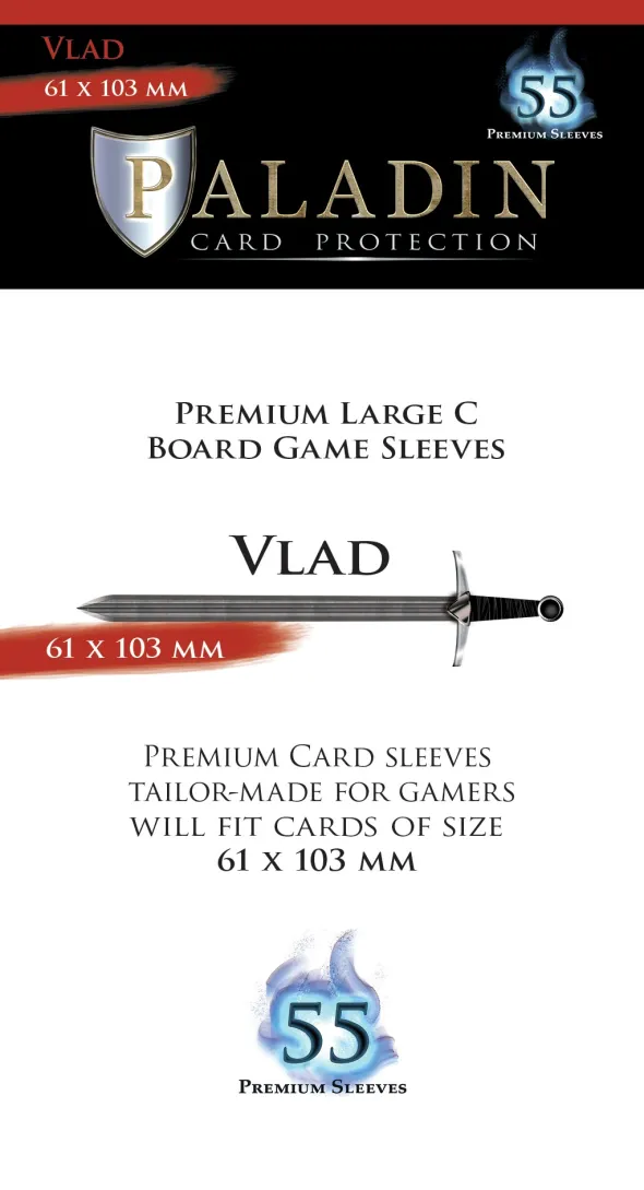 Pochettes Paladin - Vlad Large C - 61 x 103 mm - 55p