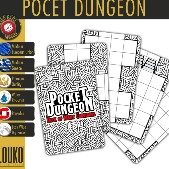 Pocket Dungeon - Deck aux nombreux couloirs