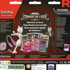 Pokémon : Deck Combat de Ligue Mewtwo‑ex de la Team Rocket