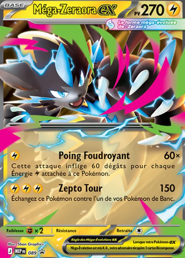 Pokémon - Pokébox Méga Puissances - Méga-Zeraora-ex